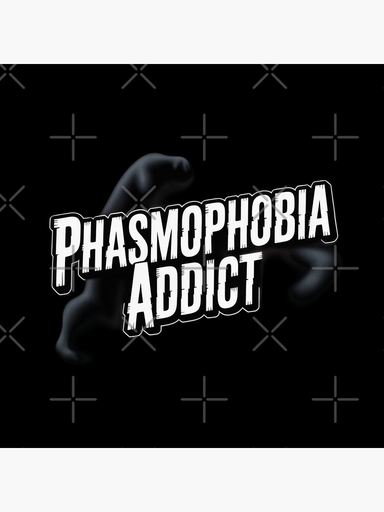 Phasmophobia Addict Funny Throw Pillow - Image 2