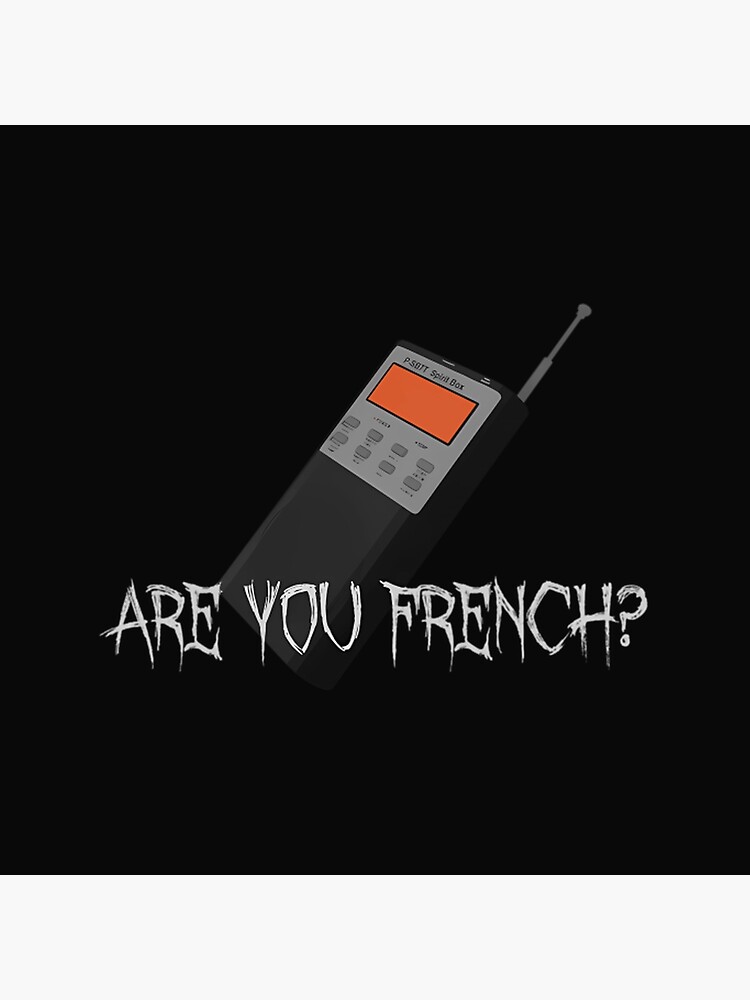 Are You French Insym Phasmophobia Throw Pillow - Image 2