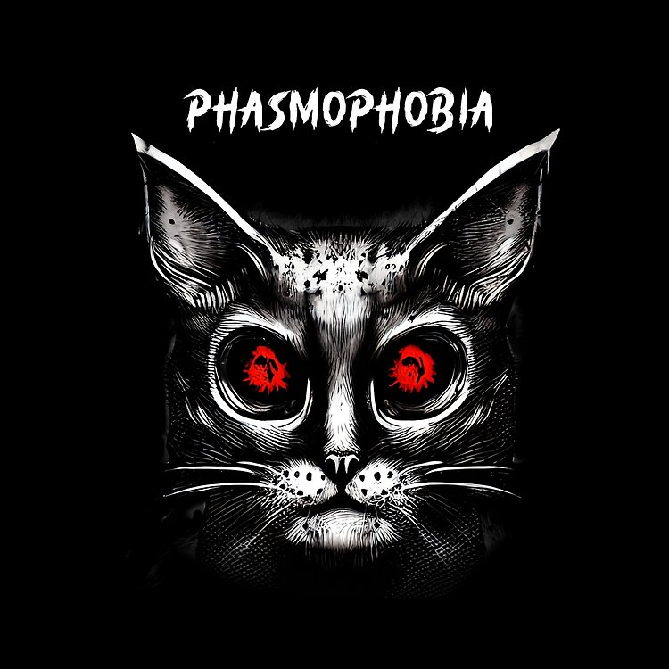 Phasmophobia Ghost Cat Tote Bag - Image 2