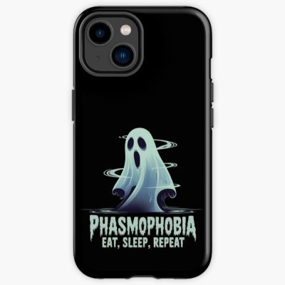 Phasmophobia Eat Sleep Repeat Iphone Case