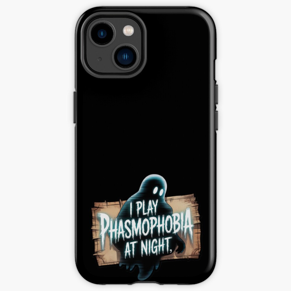 Phasmophobia Night Shift Ghost Hunter Iphone Case