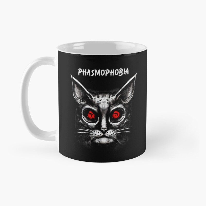Phasmophobia Ghost Cat Mug - Image 2
