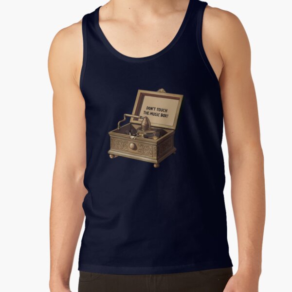 Phasmophobia Don't Touch The Music Box Tank Top - Image 5