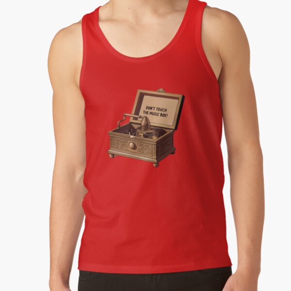 Phasmophobia Don't Touch The Music Box Tank Top - Image 4