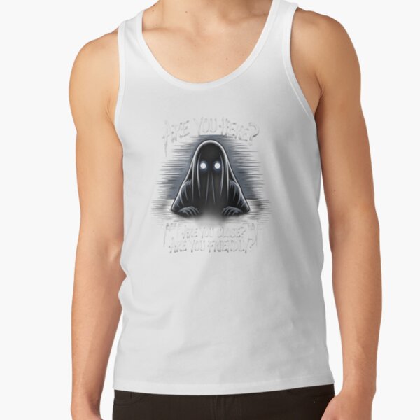 Phasmophobia Are You Here Ghost Tank Top - Image 2