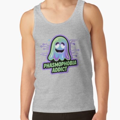 Phasmophobia Addict Graphic Tank Top