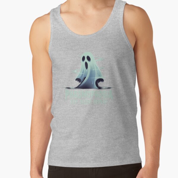 Phasmophobia Eat Sleep Repeat Tank Top - Image 4