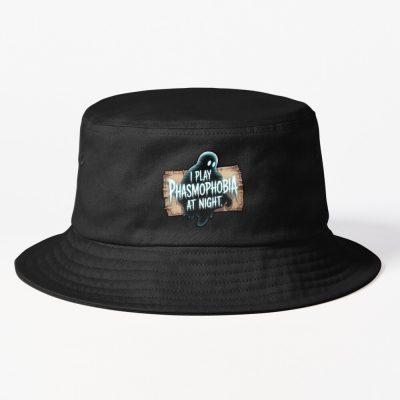 Phasmophobia Night Shift Ghost Hunter Bucket Hat