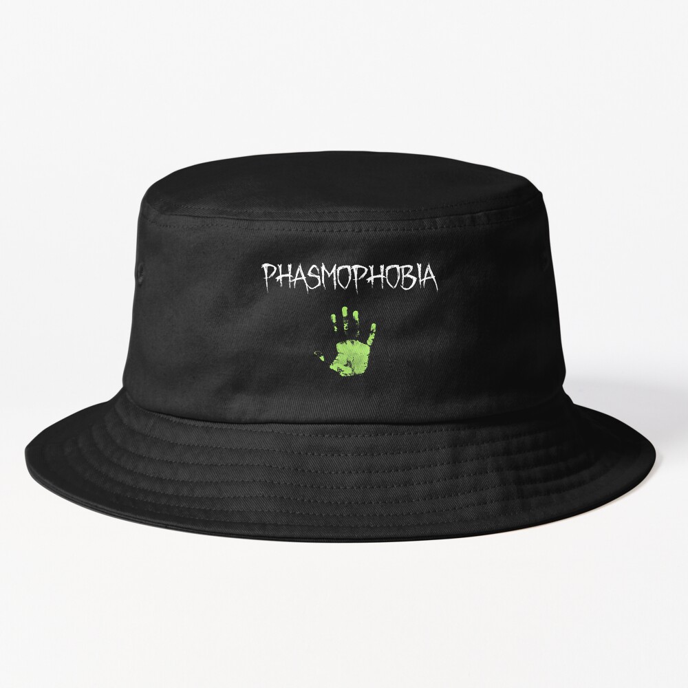 Phasmophobia Ghost Hunting Club Bucket Hat