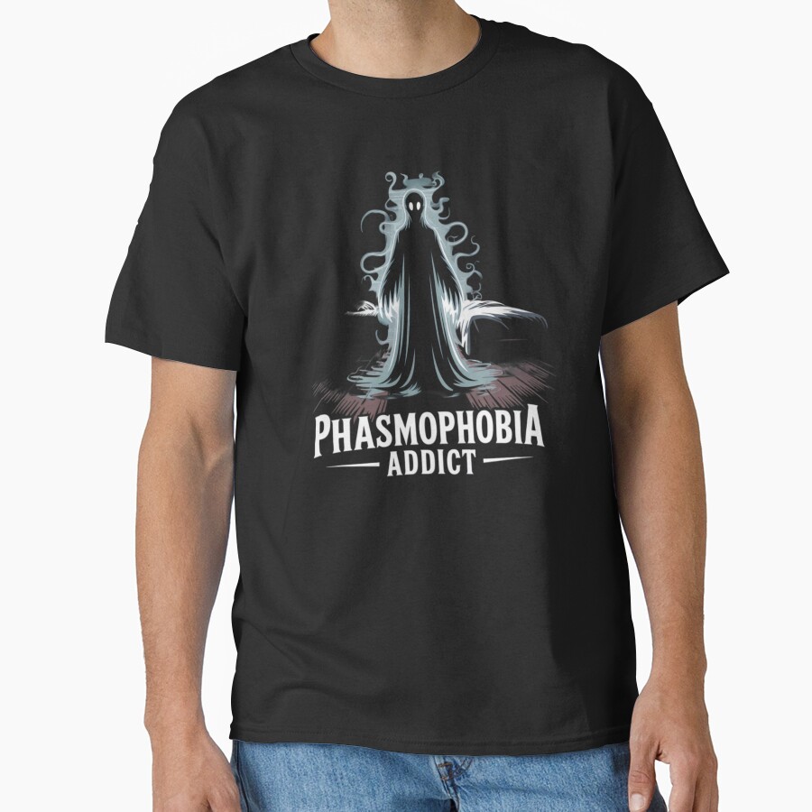 Phasmophobia Addict T-shirt - Image 3