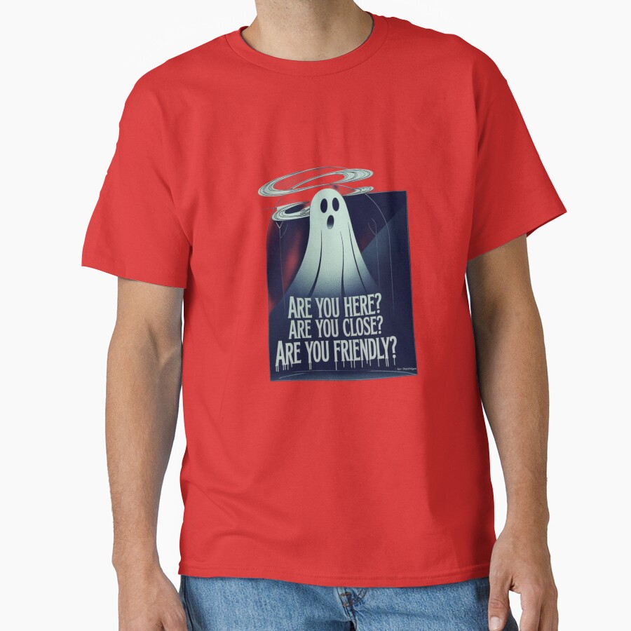Phasmophobia Are You Here? T-shirt - Image 6