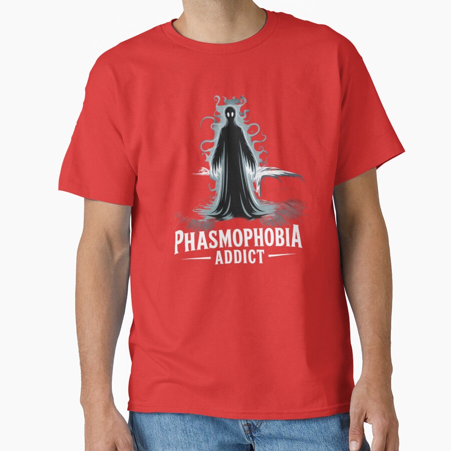 Phasmophobia Addict T-shirt - Image 6