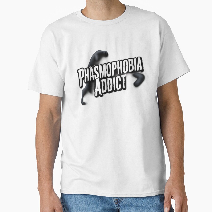 Phasmophobia Addict Funny T-shirt - Image 2