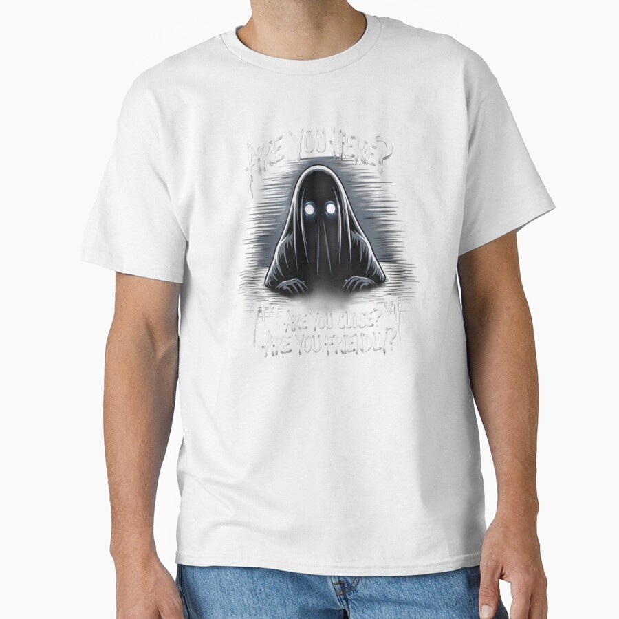 Phasmophobia Are You Here Ghost T-shirt - Image 2
