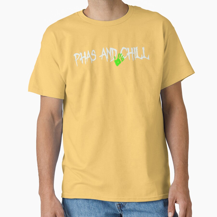 Phas And Chill Funny Phasmophobia T-shirt - Image 6