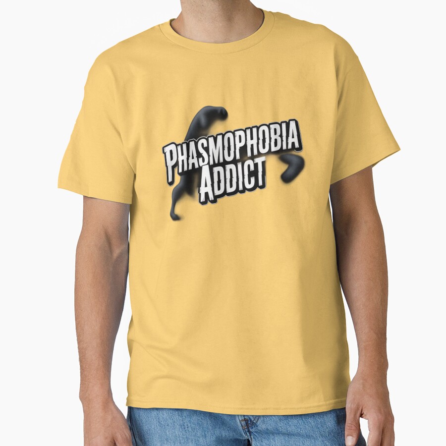 Phasmophobia Addict Funny T-shirt - Image 6