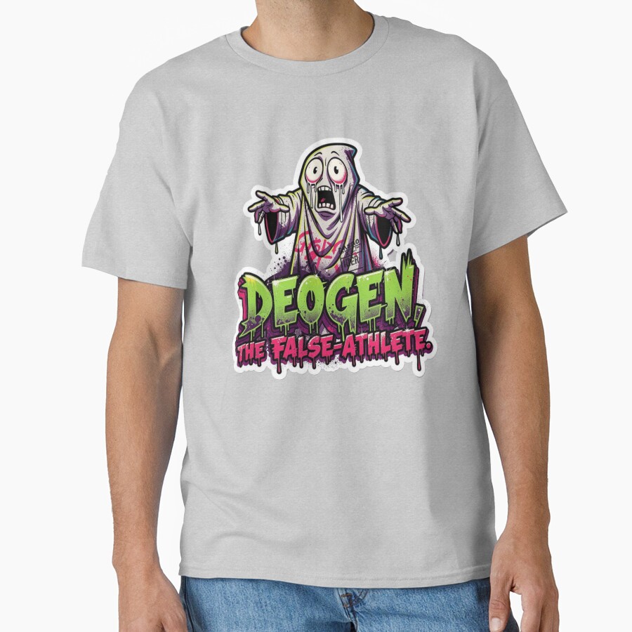 Phasmophobia Deogen The False Athlete T-shirt - Image 4