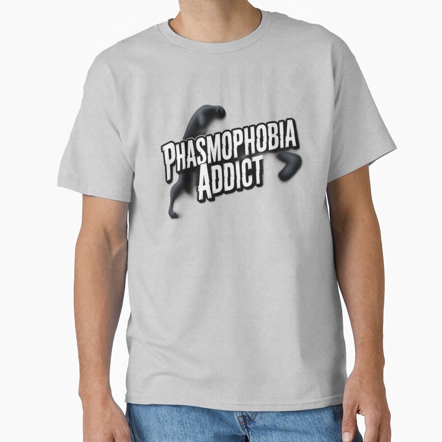 Phasmophobia Addict Funny T-shirt - Image 4