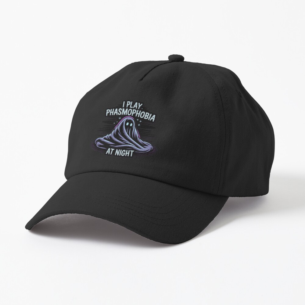 Phasmophobia I Play Phasmophobia At Night Hat