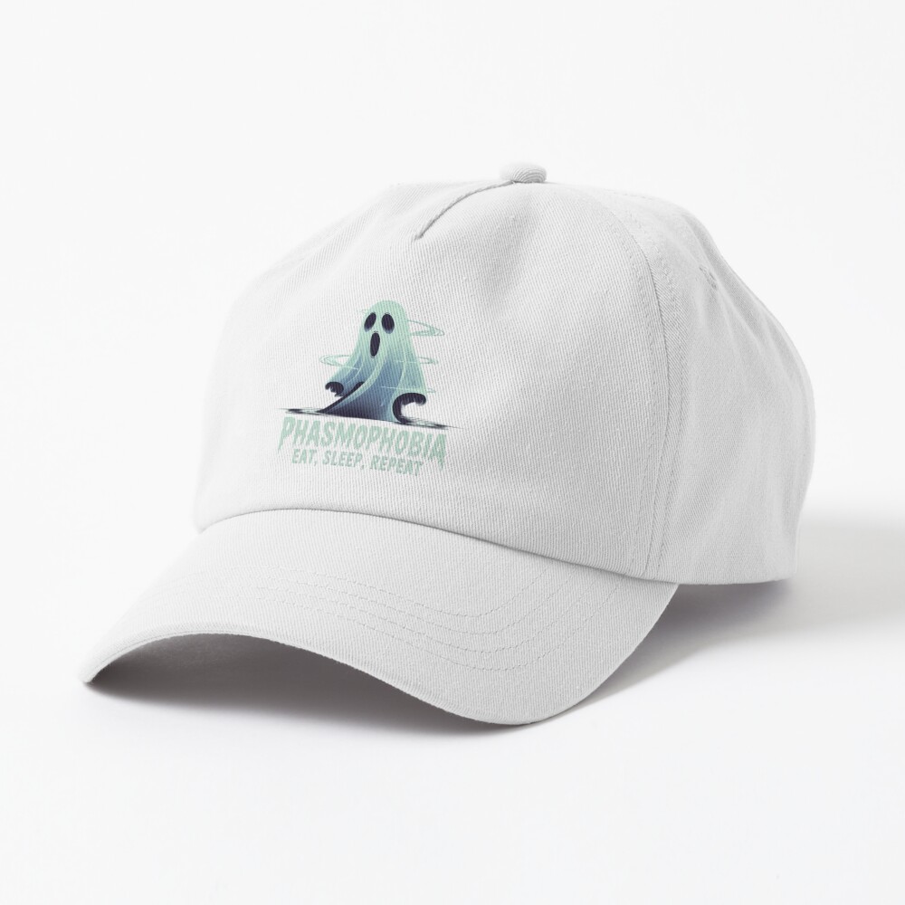 Phasmophobia Eat Sleep Repeat Hat