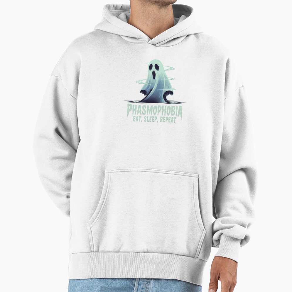 Phasmophobia Eat Sleep Repeat Hoodie - Image 2