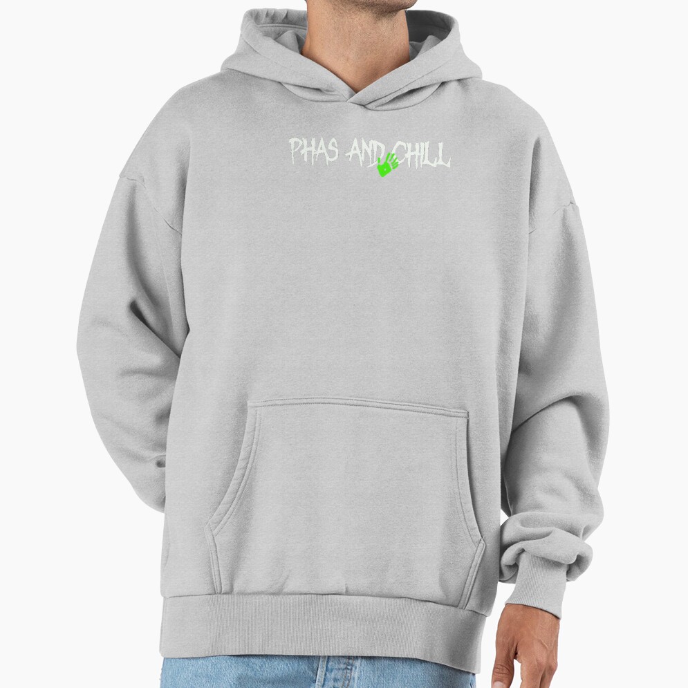 Phas And Chill Funny Phasmophobia Hoodie - Image 4