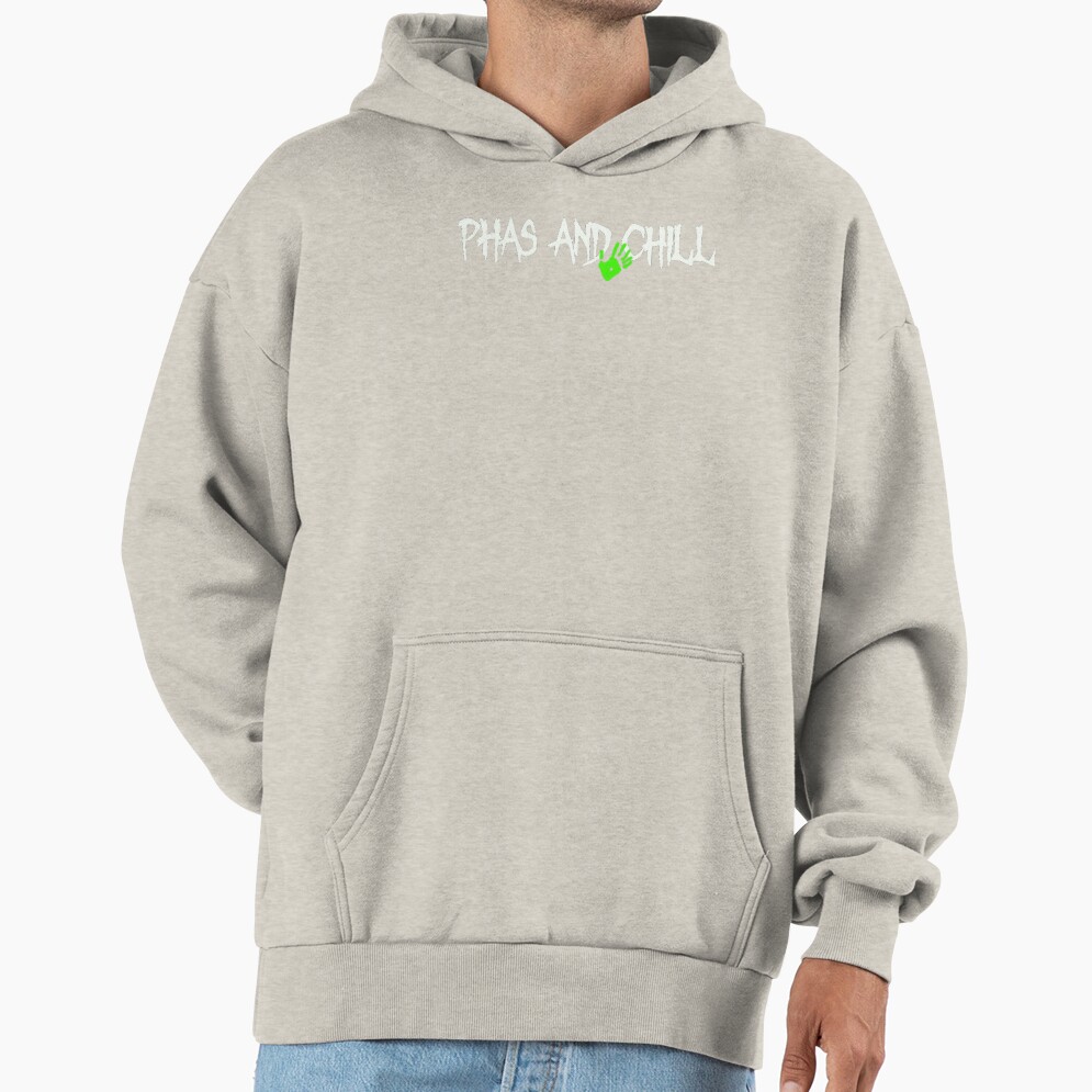 Phas And Chill Funny Phasmophobia Hoodie - Image 3
