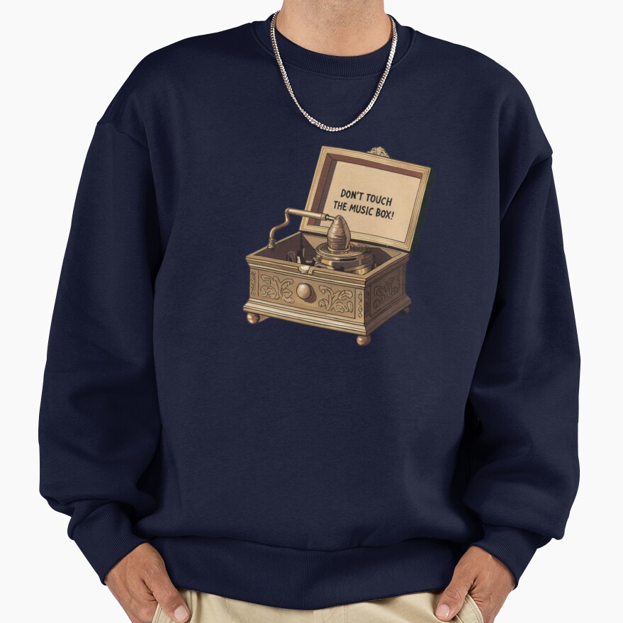 Phasmophobia Don't Touch The Music Box Sweatshirt - Image 5