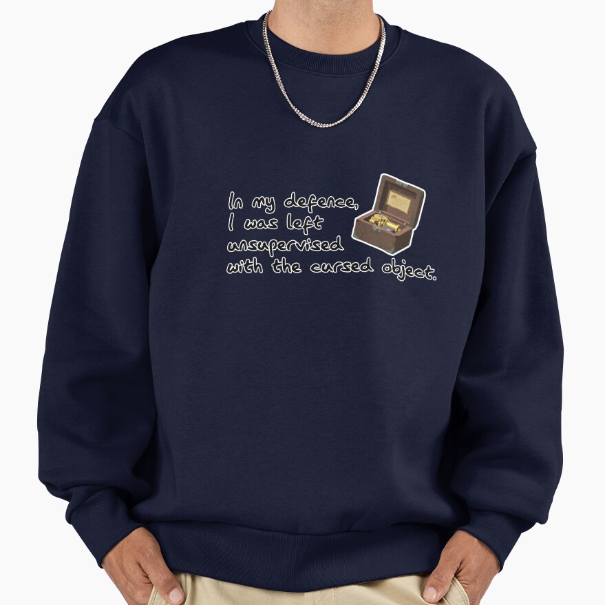 Phasmophobia Alone With A Music Box Sweatshirt - Image 5