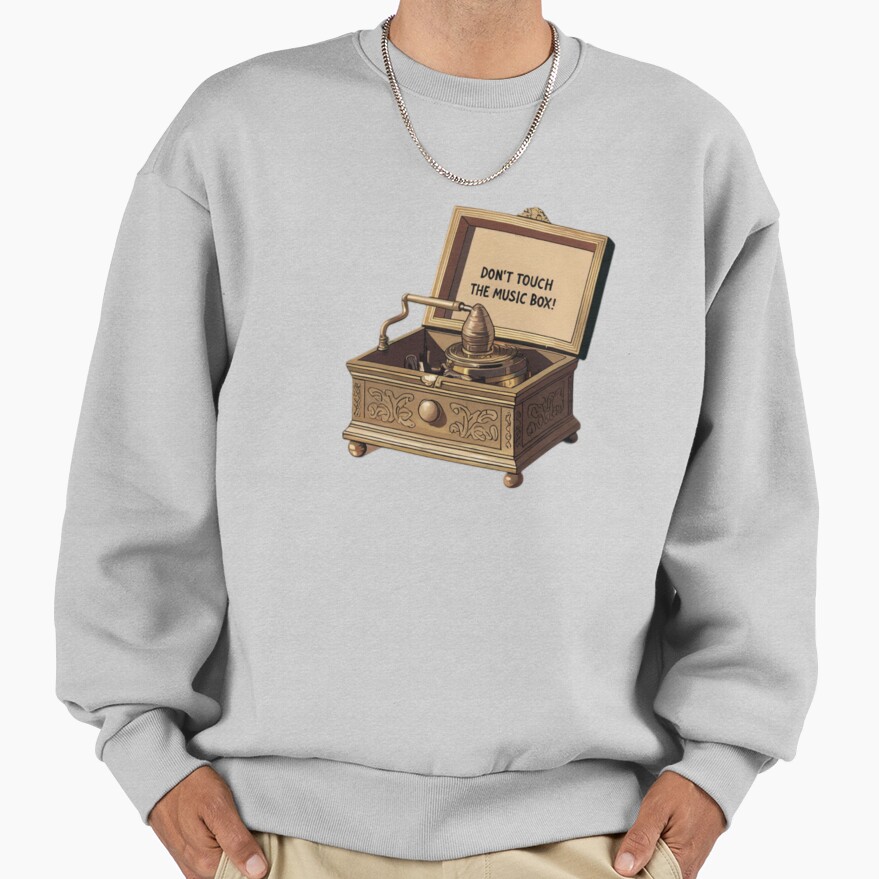 Phasmophobia Don't Touch The Music Box Sweatshirt - Image 4