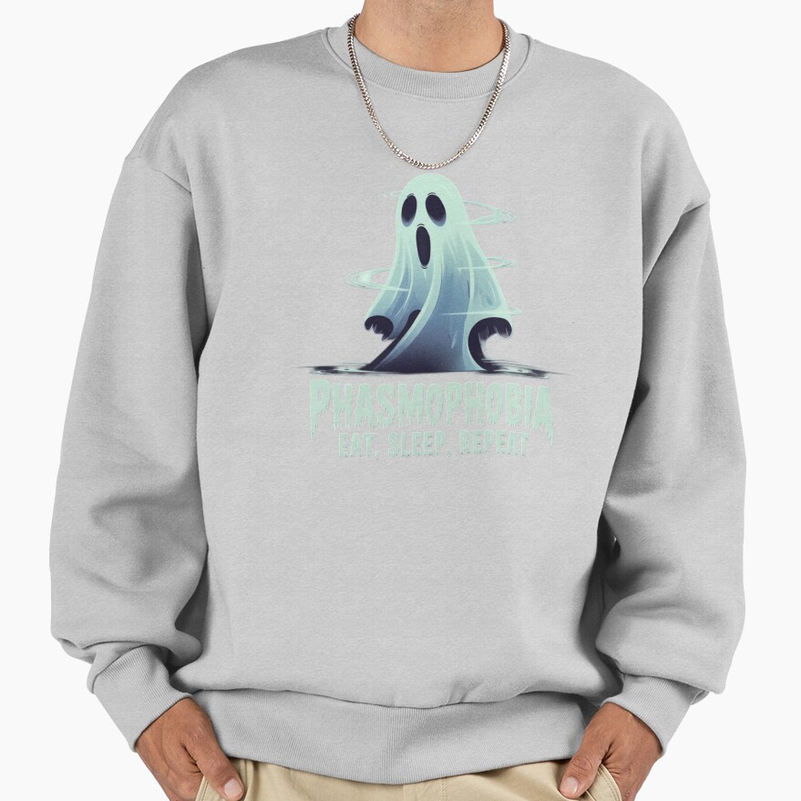 Phasmophobia Eat Sleep Repeat Sweatshirt