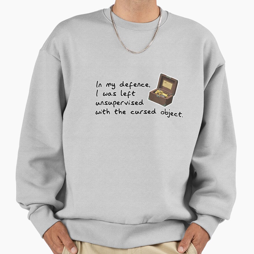 Phasmophobia Alone With A Music Box Sweatshirt - Image 4