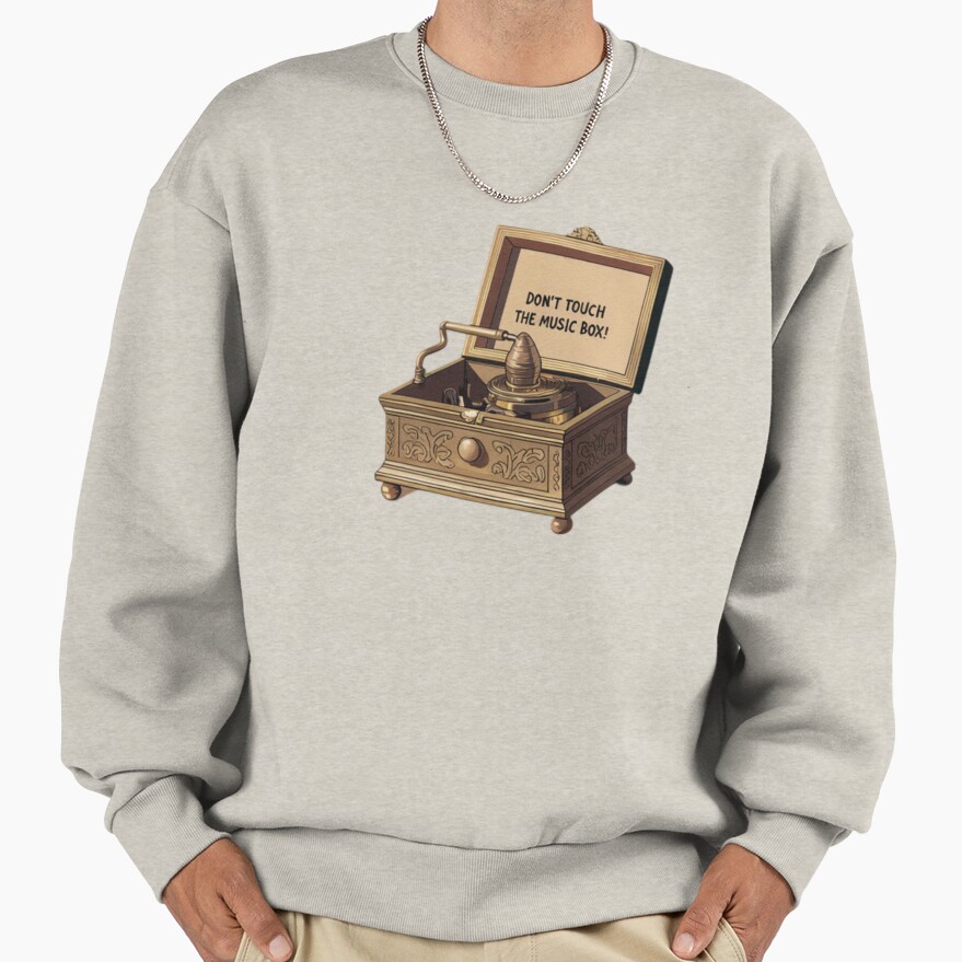 Phasmophobia Don't Touch The Music Box Sweatshirt - Image 3