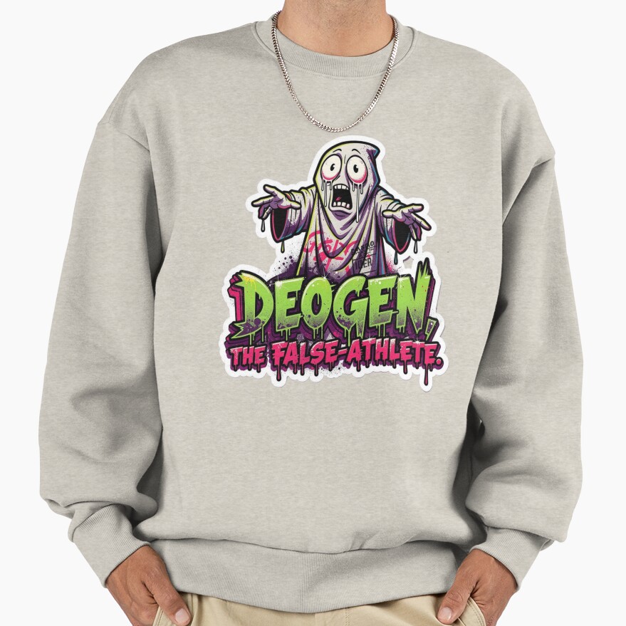 Phasmophobia Deogen The False Athlete Sweatshirt - Image 4