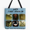 Phasmophobia The Backrooms Tote Bag