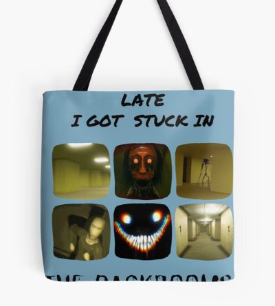 Phasmophobia The Backrooms Tote Bag