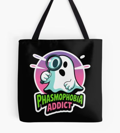 Phasmophobia Addict Gamer Tote Bag