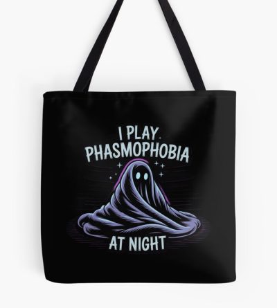 Phasmophobia Night Shift Ghost Hunter Tote Bag