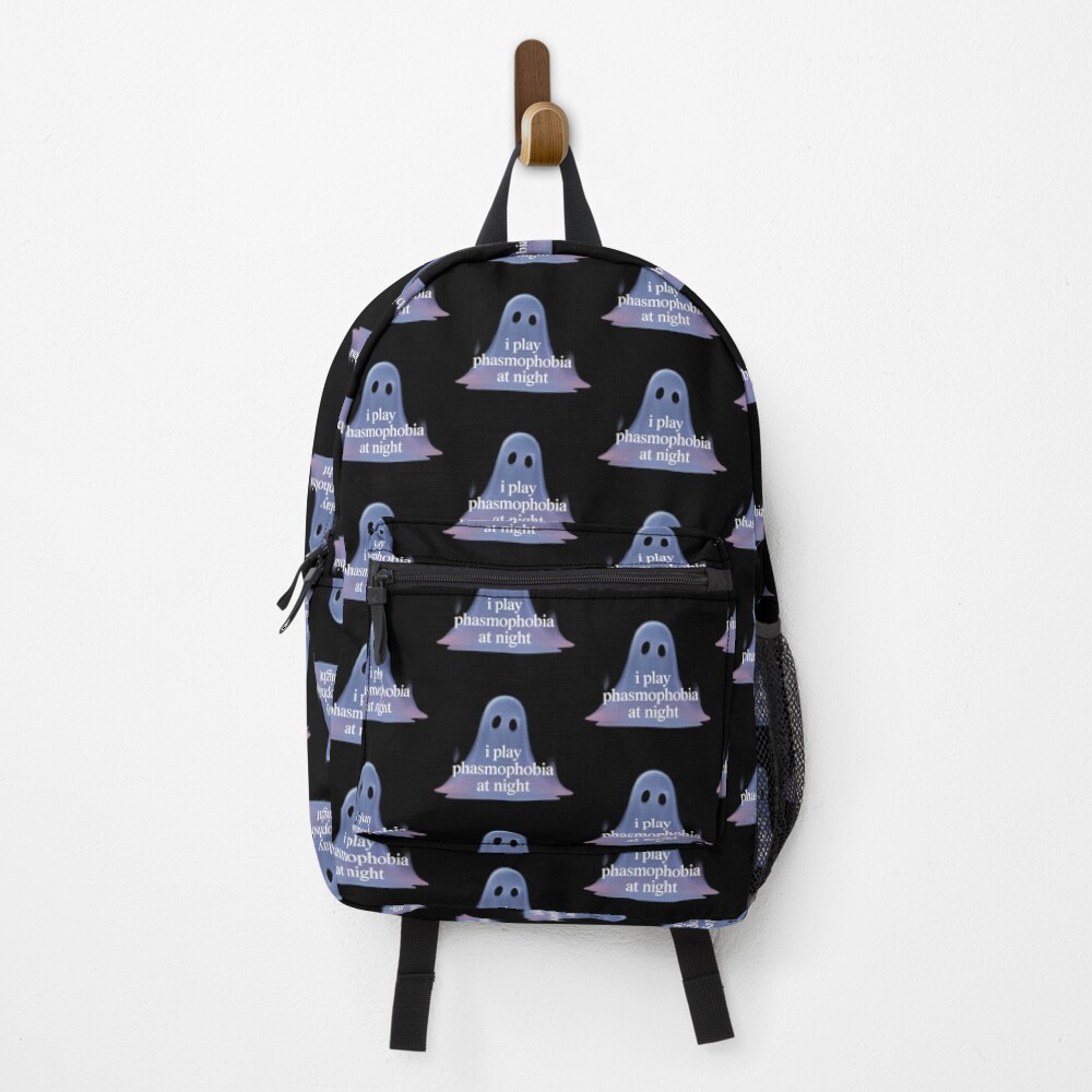 Phasmophobia I Play Phasmophobia At Night Backpack