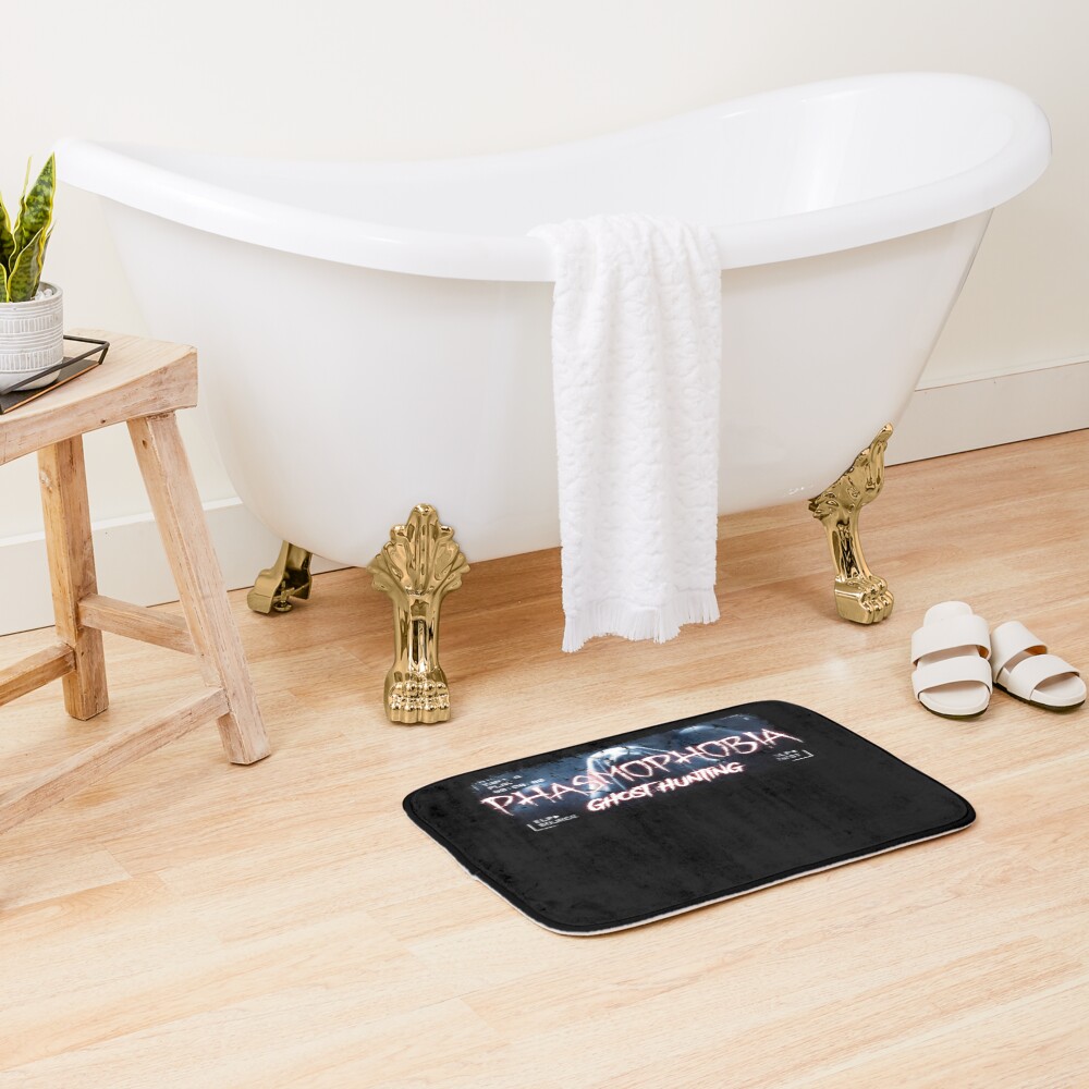 Phasmophobia Danger Bath Mat - Image 2