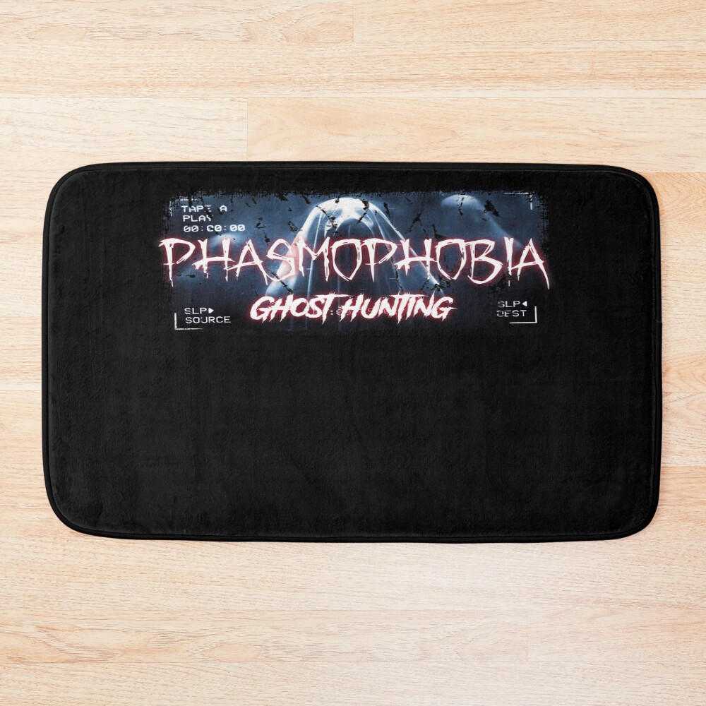 Phasmophobia Danger Bath Mat