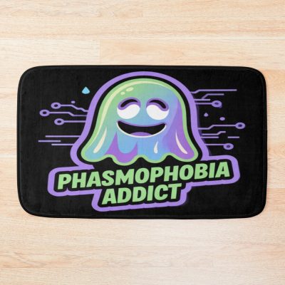 Phasmophobia Addict Graphic Bath Mat