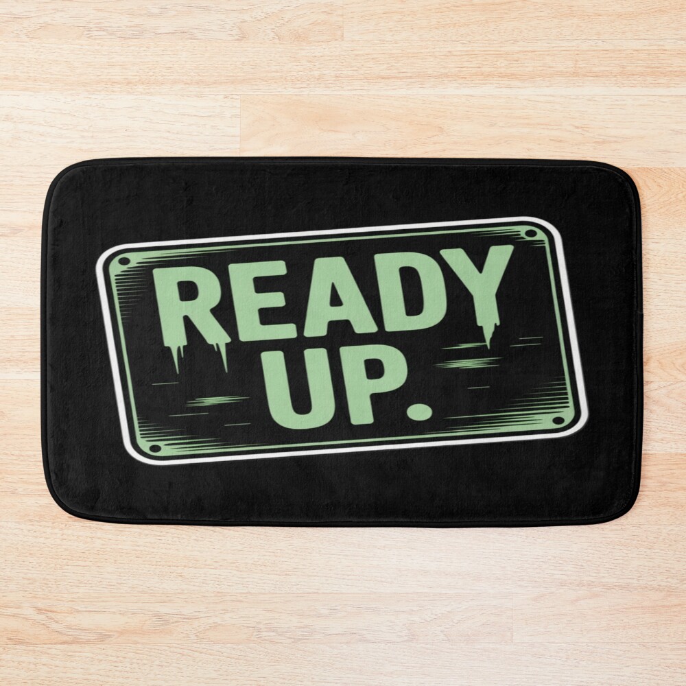 Phasmophobia Ready Up Bath Mat