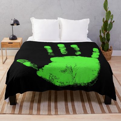 Phasmophobia Fingerprints Evidence Throw Blanket
