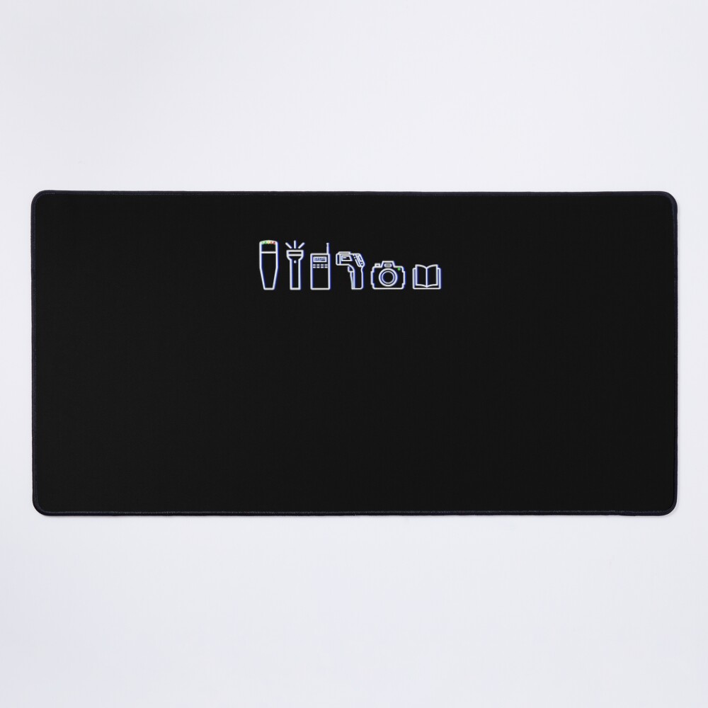 Phasmophobia Ghost Hunting Equipment Mouse Pad