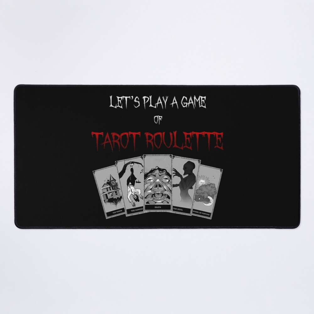 Phasmophobia Tarot Roulette Mouse Pad