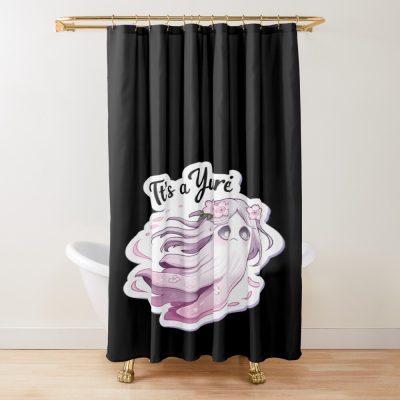 Phasmophobia It's A Yurei Shower Curtain