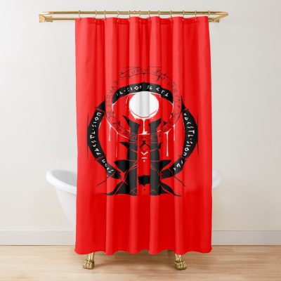 Phasmophobia Ghost Evidence Shower Curtain