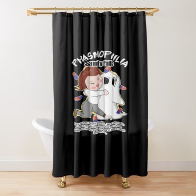Hot Phasmophilia Shower Curtain
