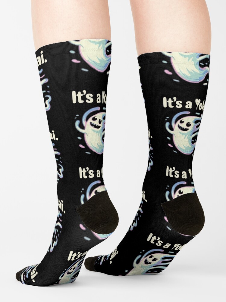 Phasmophobia It'S A Yokai Socks - Image 2